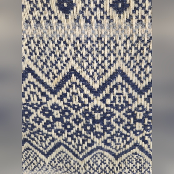 Vintage ✨️ Amana Woolen Mills Men\'s Wool Geometric Patterned Scarf